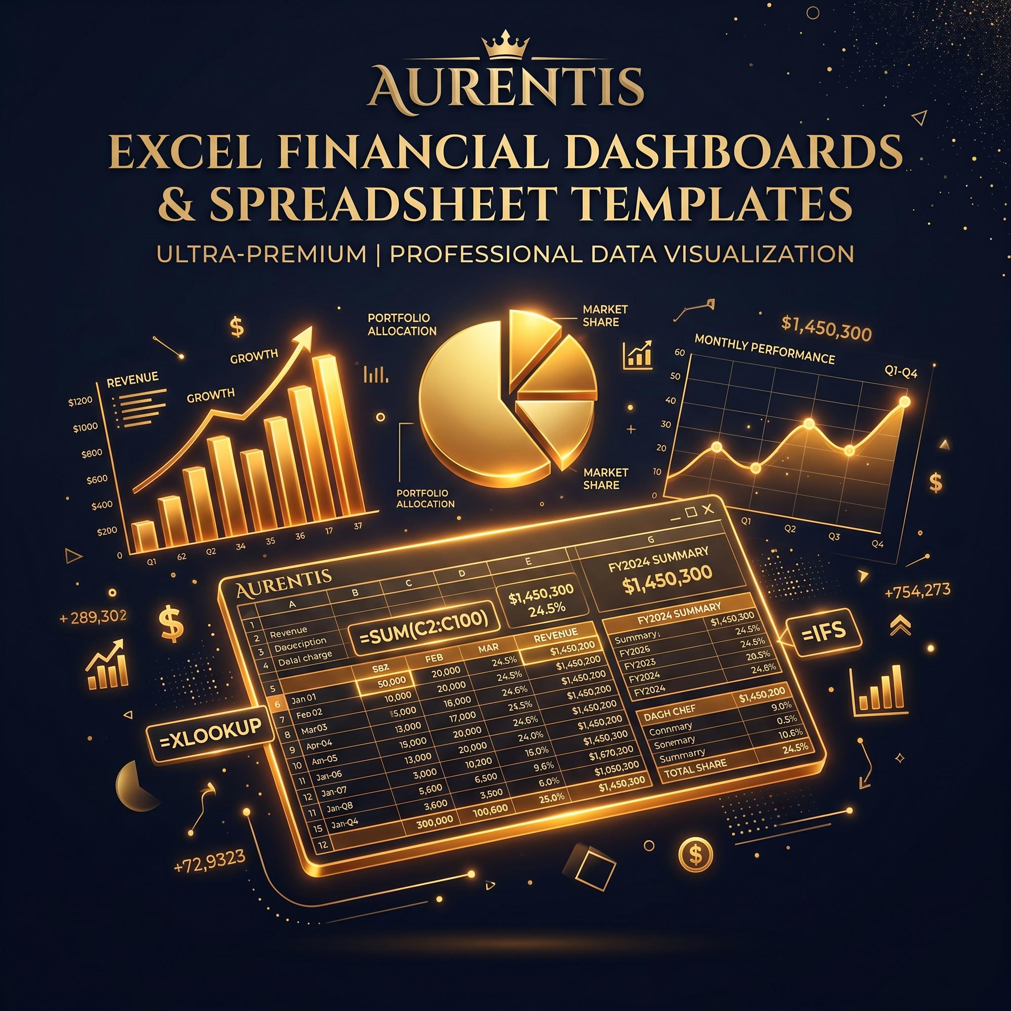 Premium Excel Templates by Aurentis